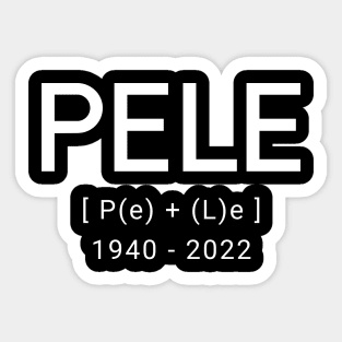 PELE Sticker